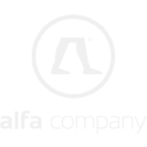 Логотип компании Альфа Компьютер