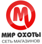 Логотип компании Мир охоты магазин товаров для туризма