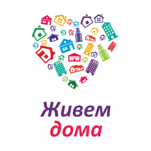 Логотип компании Живем Дома